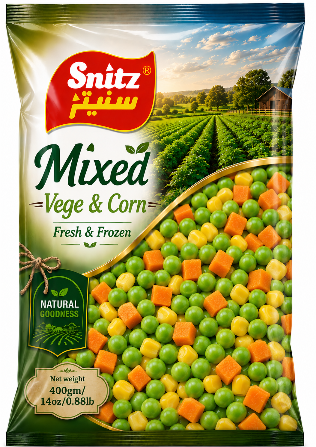 Snitz Mixed Vegetables & Corn